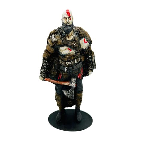 Boneco Novo Kratos God Of War Ragnarok Colecionaveis Miniatura