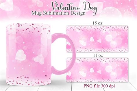 Valentines Day Mug Sublimation Love Template Mug 1770493