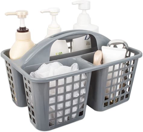 Jiatua Portable Shower Caddy Basket With Compartments