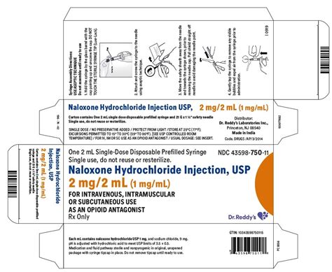 Naloxone Fda Prescribing Information Side Effects And Uses