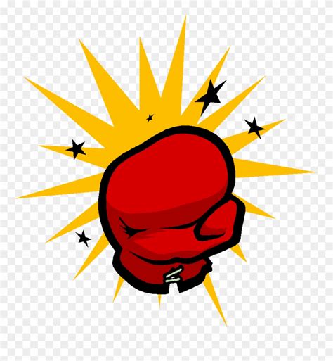 Boxing Gloves Punching Clip Art - Png Download (#1819239) - PinClipart