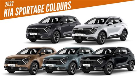 2022 Kia Sportage All Colour Options Images AUTOBICS YouTube