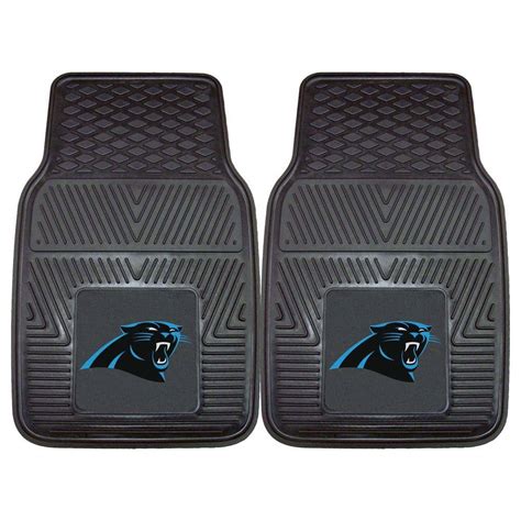 Fanmats Carolina Panthers In X In Piece Heavy Duty Vinyl Car