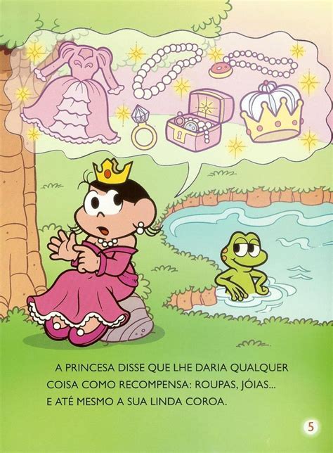 Turma da Monica Contos Clássicos O Principe Sapo 16 Princesas