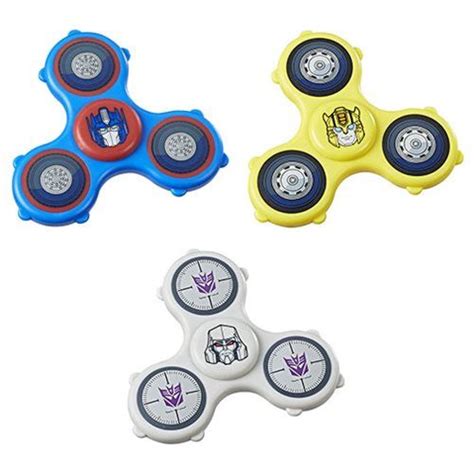 Transformers Fidget Its Graphic Spinners Wave 1 Set Kinetic Toys