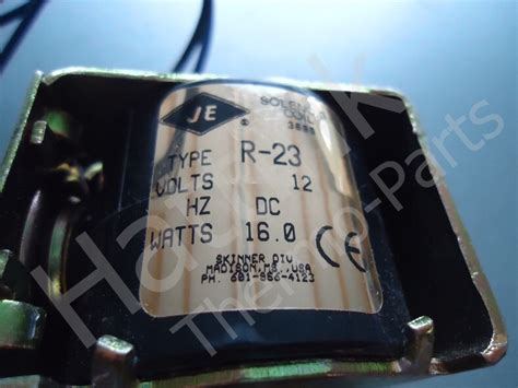 Valve Solenoid Liquid Refr RDI SBII SBIII SMX STBIII Hattink Thermo