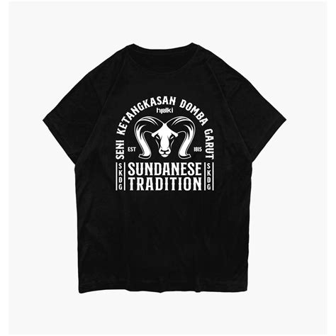 Jual Kaos Seni Ketangkasan Domba Garut Sundanese Tradition Dtf Print