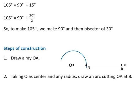 Construct The Following Angles And Verify By Measuring Them By A