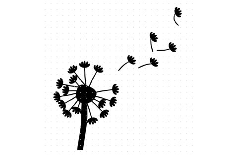 Dandelion Svg Graphic By Crafteroks Creative Fabrica