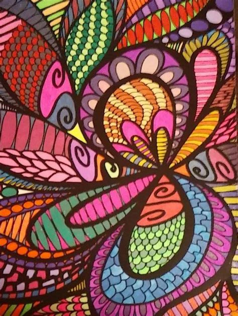 Colorit Wild Doodles Colorist Donna Kay Adultcoloring