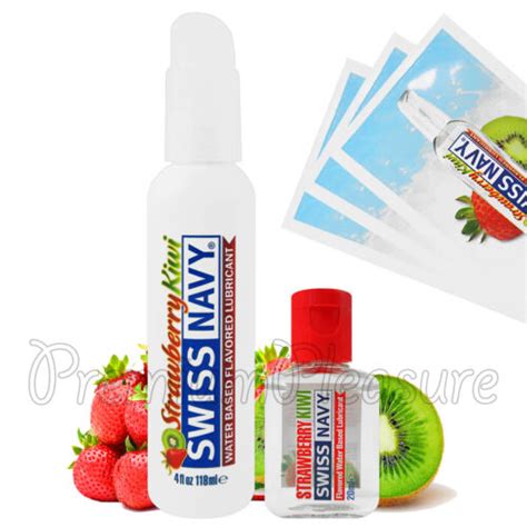 Swiss Navy Fragola E Kiwi Lubrificante Premium Acqua Base Aromatizzato