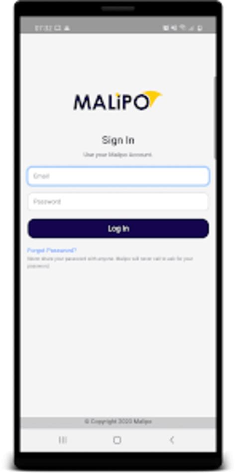 Malipo для Android — Скачать