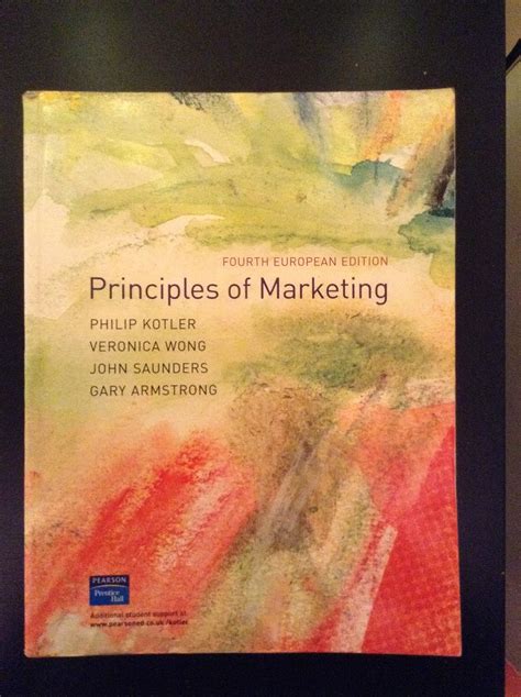 Amazon Principles Of Marketing European Edition Kotler Philip