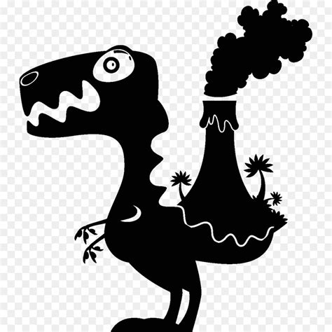 Cartoon Dinosaur Silhouette : On this page presented 34+ cartoon ...