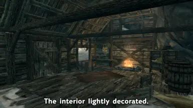 Evolving Locations Riverside Shack At Skyrim Special Edition Nexus