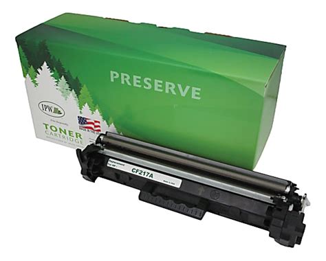 IPW Preserve Remanufactured Black Toner Cartridge Replacement For HP