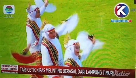 Kupas Tuntas Bangga Tari Cetik Kipas Melinting Lampung Meriahkan Hut