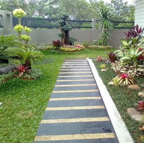 Taman Minimaliz Yg Eksotis Dgan Paduan Rumah Yg Moderen GARDENBRON