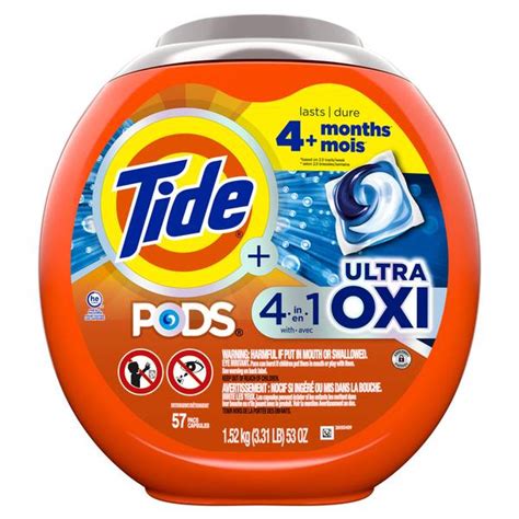 Tide Count Ultra Oxi Laundry Detergent Pods Blain S Farm