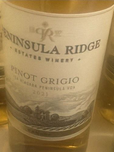 2018 Peninsula Ridge Estates Winery Pinot Grigio Vivino US