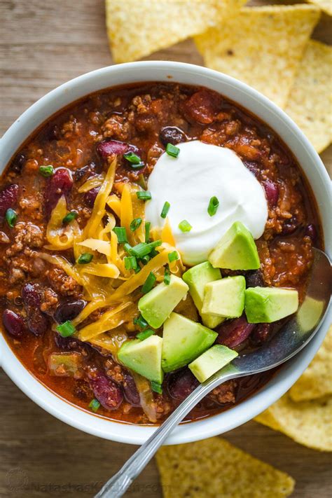 An Easy Crockpot Chili Recipe With Ground Beef Beans Tomato Sauce And The Best Homemade Chili