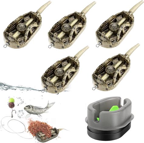 Method Feeder St Ck Fishing Inline Feeder Set Karpfen Angeln Feeder