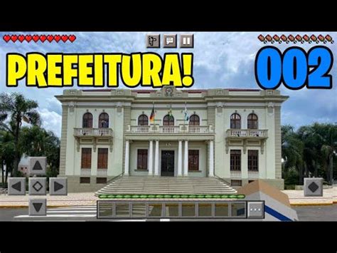 Projeto Prefeitura Gigante No Minecraft Construindo Uma Cidade