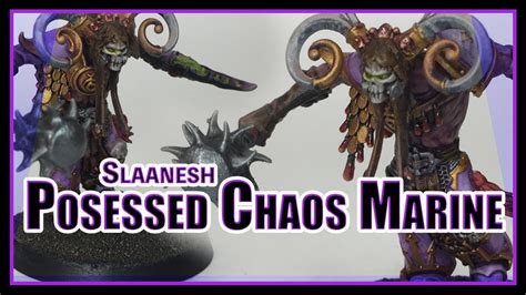 Kitbash Chaos Space Marine Possessed Youtube