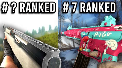 Top 15 BEST GUNS In PUBG RIGHT NOW 2020 Updated YouTube