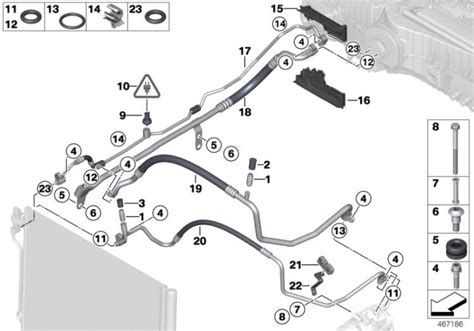 Original BMW Pressure Hose Assy 5er G30 R134A HUBAUER Shop De