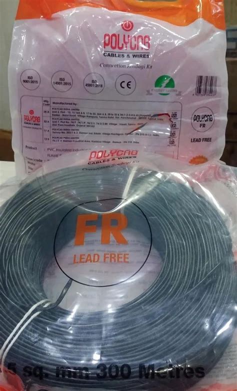 Polycab Fr Leadfree Wire Size Sqmm At Rs Meter In New Delhi Id