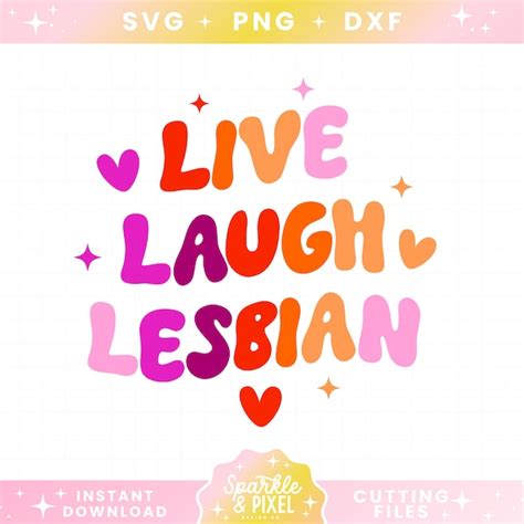 Lesbian Pride Svg Etsy