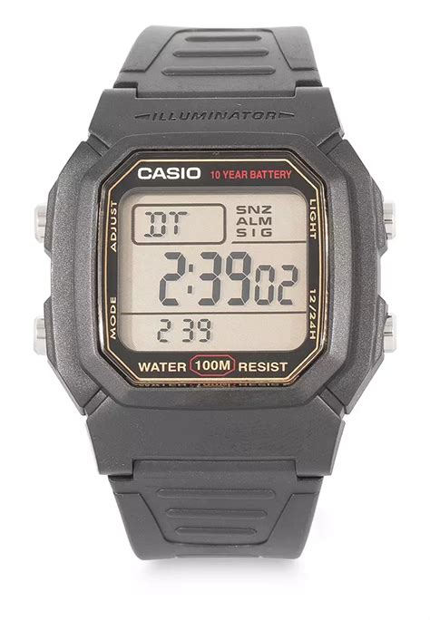 Jual Casio Men Digital Watches W Hg Avdf Original Zalora