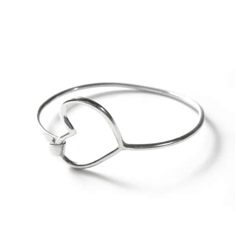 Heart bangle - Christy-Anne Jewellery