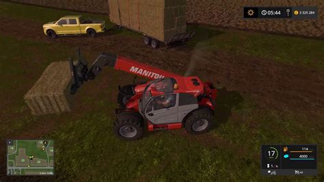 Farming Simulation Chargement Balles De Pailles Youtube