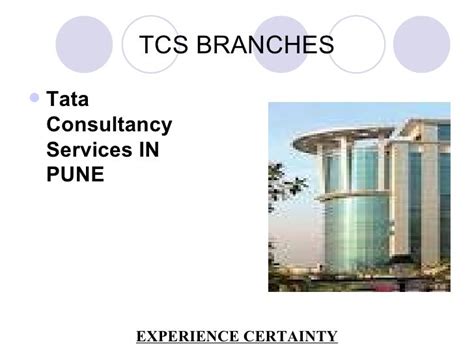 Ppt Of Tcs