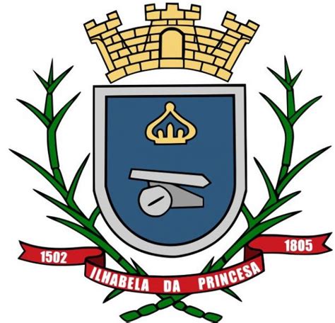 Brasão coat of arms crest of Ilhabela titlemode append kewyords