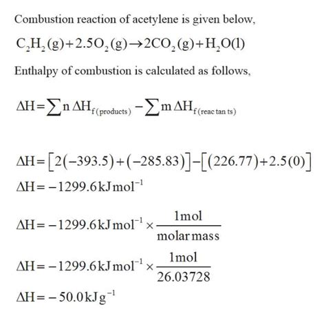 Answered The Hydrocarbons Acetylene And Benzene Bartleby