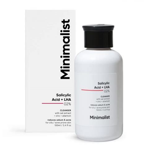 Buy Minimalist 2% Salicylic Acid Face Wash for Men & Women, 100ml