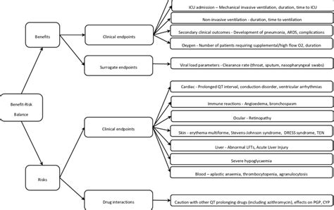 Value Tree Of Key Benefits And Risks Identified For Chloroquine And Download Scientific Diagram