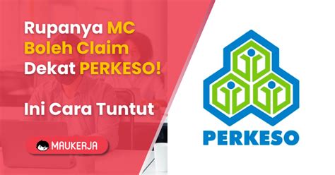 Rupanya MC Boleh Claim Dekat PERKESO Ini Cara Tuntut