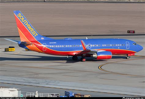 N450WN Southwest Airlines Boeing 737 7H4 WL Photo By Felipe Garcia R