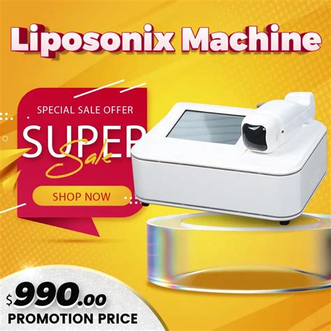 2021 Portable Liposonix Home Use Lipohifu Body Shaper Slimming Machine