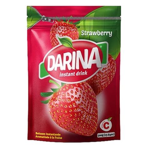 Buy Darina Instant Drink Strawberry 500GR Online | Carrefour Lebanon