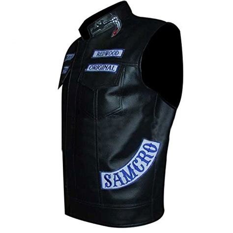 Sons Of Anarchy Motorcycle Club Leather Vest Lerenjack