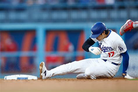 大谷翔平 3試合ぶりの無安打も今季17個目の盗塁！メジャー通算103盗塁で松井稼頭央を抜き日本人2位に浮上｜テレ東スポーツ：テレ東