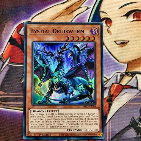 Th B I Yugioh Ch Nh H Ng Bystial Druiswurm Dabl Super Rare