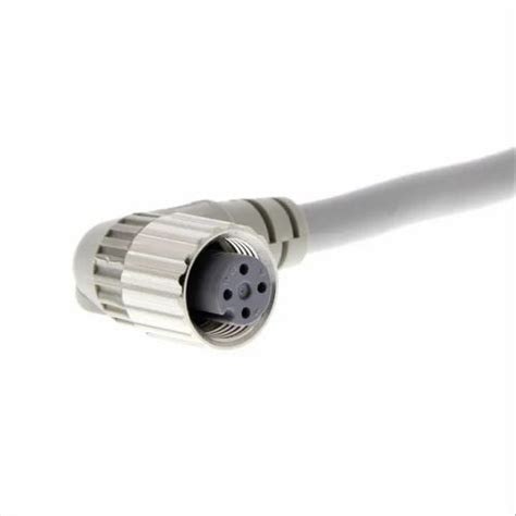 Gray BRASS XS2F D422 GC0 F OMRON SENSOR CONNECTOR CABLES XS2F SERIES