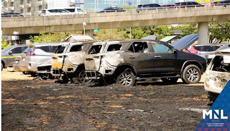 May Ari Ng Sasakyan Nasunog Sa Naia Parking Area Nakipag Ugnayan Na