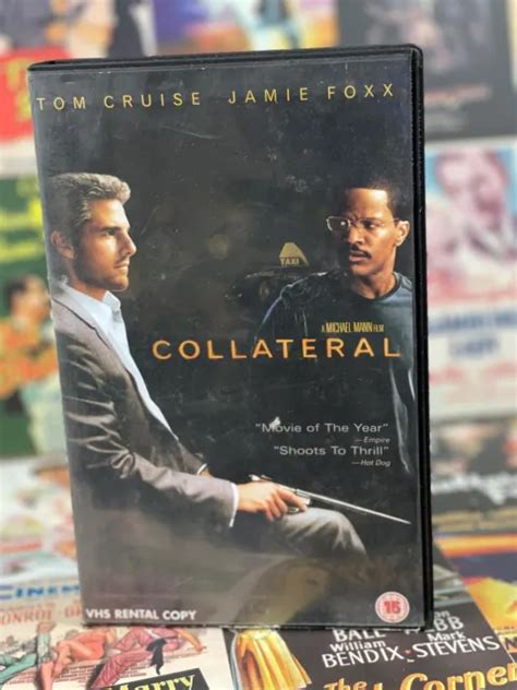 TOM CRUISE COLLATERAL On Big Box VHS Video Cassette Tape 14 99